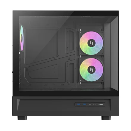 Gamemax Case NEX C51 BK ATX/BTF - Image 7
