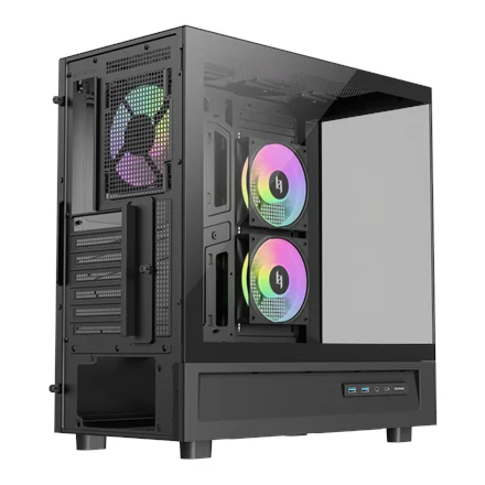 Gamemax Case NEX C51 BK ATX/BTF - Image 8