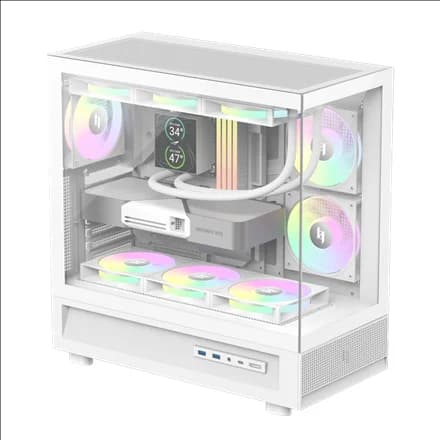 Gamemax Case NEX C51 WH ATX/BTF - Image 3