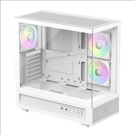 Gamemax Case NEX C51 WH ATX/BTF - Image 4