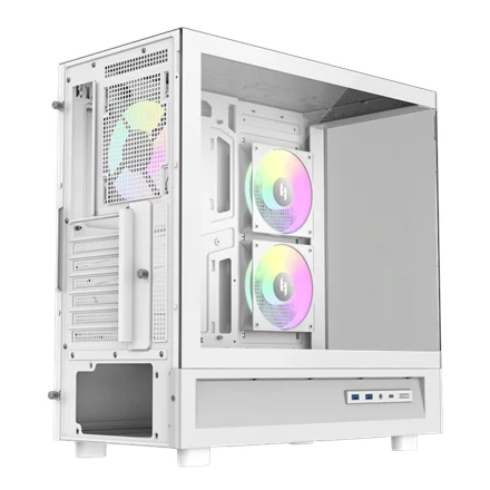 Gamemax Case NEX C51 WH ATX/BTF - Image 8