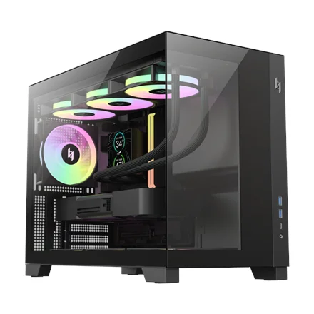 Gamemax Case NEX C33 BK MATX/BTF - Image 1