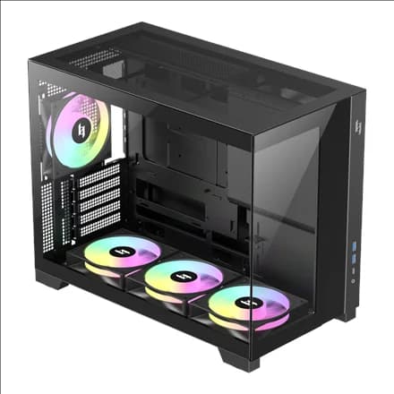Gamemax Case NEX C33 BK MATX/BTF - Image 5