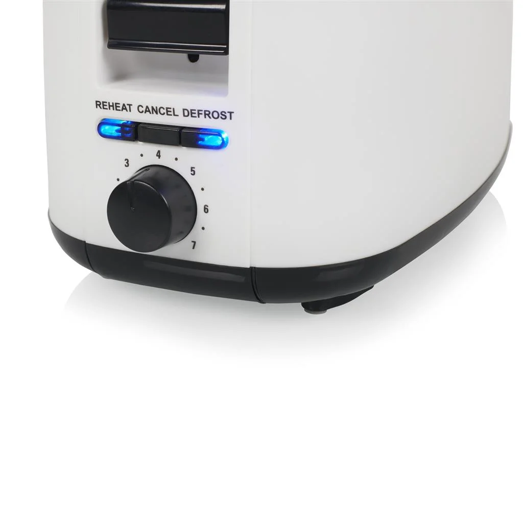 Tristar Toaster BR-1055 Power 750 W Number of slots 2 Housing material Plastic White - Image 3