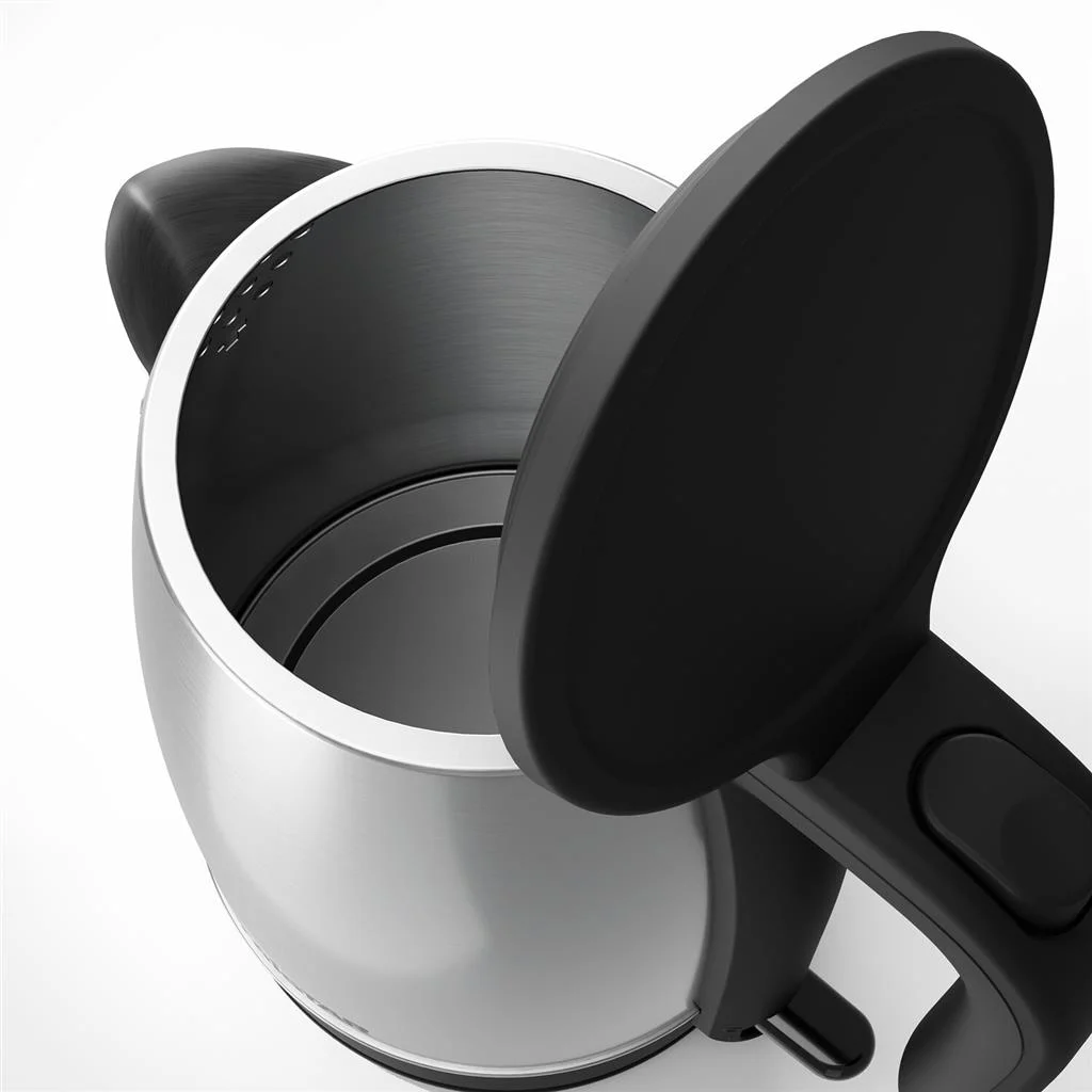 Tristar Kettle WK-1348 Electric 2200 W 1.7 L Stainless steel 360° rotational base Stainless Steel/Black - Image 2