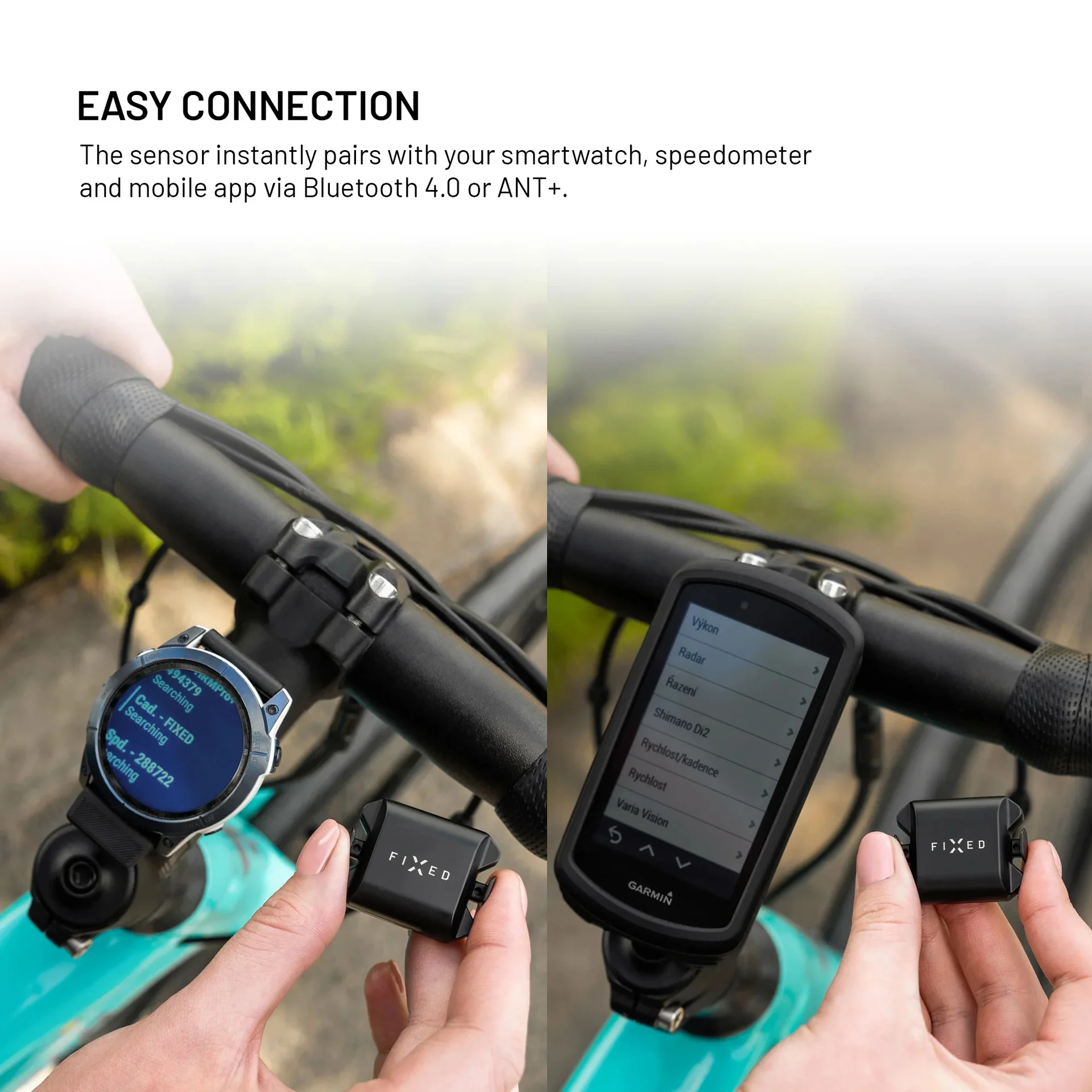 Fixed Cadence/Speed Sensor Spin Bluetooth Black - Image 5