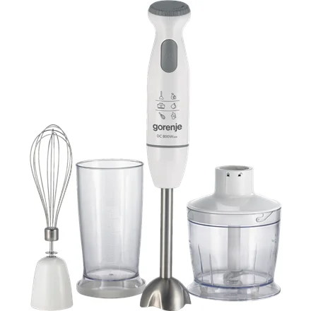 Gorenje Hand Blender HBC804QW Hand Blender 800 W Jar capacity 0.5 L White - Image 1