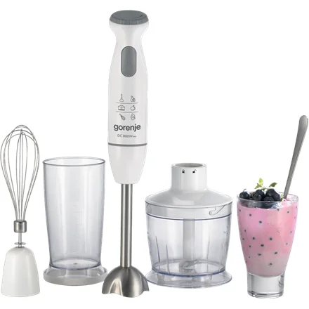 Gorenje Hand Blender HBC804QW Hand Blender 800 W Jar capacity 0.5 L White - Image 2