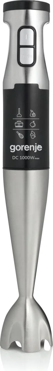 Gorenje Hand blender HBX1000E Hand Blender 1000 W Jar material Plastic Jar capacity 0.5 L Black - Image 2