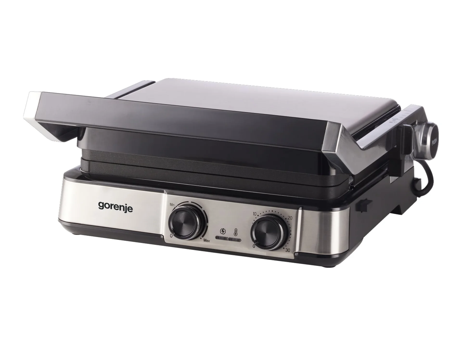 Gorenje GCG2000MT Multifunctional Grill, Fixed plates, Black Gorenje - Image 1