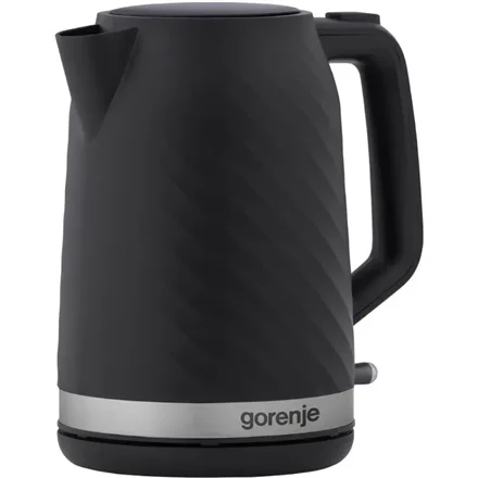Gorenje Kettle K17SPB Electric 2200 W 1.7 L 360° rotational base Plastic Black - Image 1