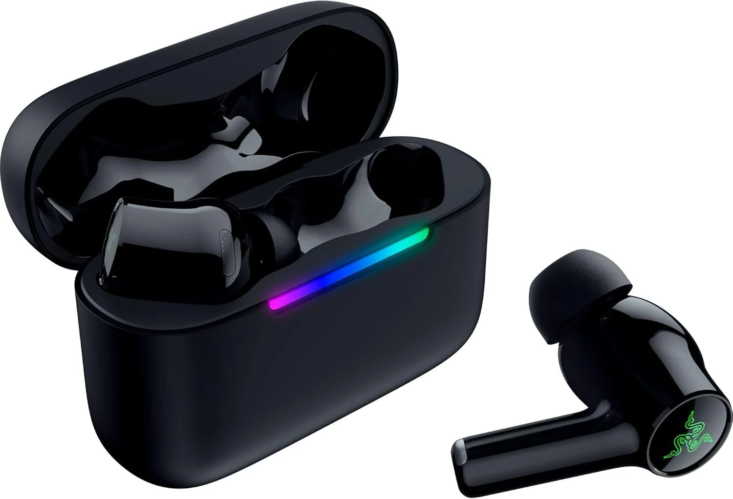 Razer Wireless Gaming Earbuds Hammerhead V3 HyperSpeed Noise canceling Wireless - Image 1