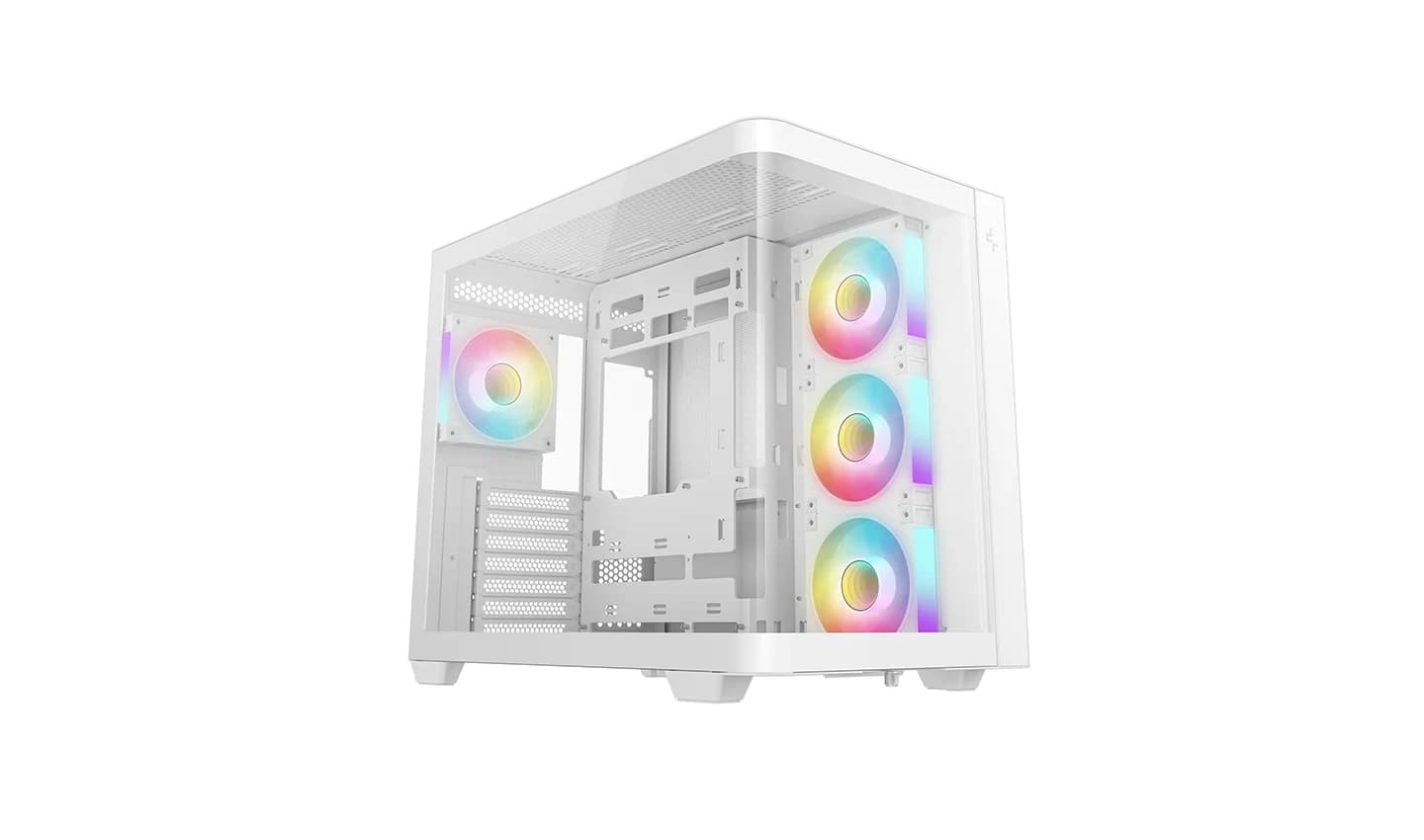 Deepcool Case CG530U 4F WH Whirte Midi Tower - Image 1