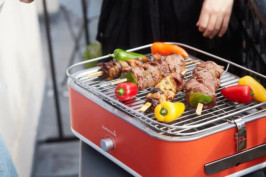 Barbecook BC-ELE-1001 Electric Grill E-Carlo Table 2500 W Red - Image 6