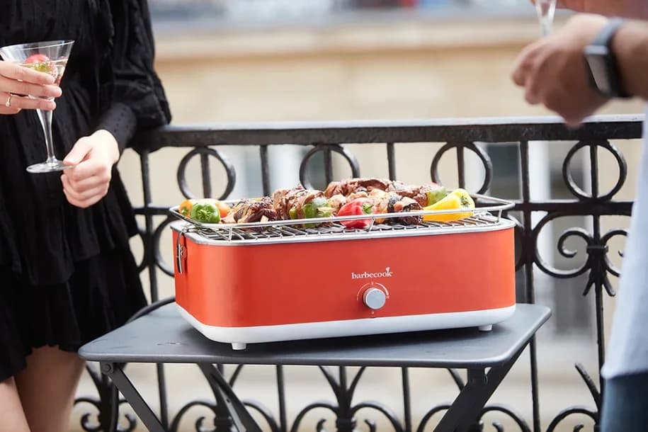 Barbecook BC-ELE-1001 Electric Grill E-Carlo Table 2500 W Red - Image 7