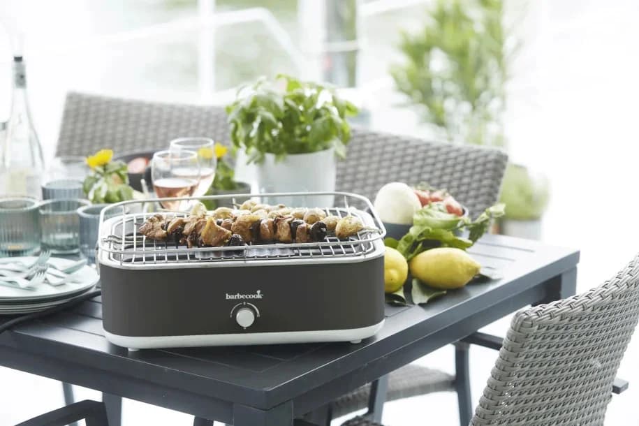 Barbecook Electric Grill E-Carlo BC-ELE-1003 Table 2500 W Midnight Grey - Image 2