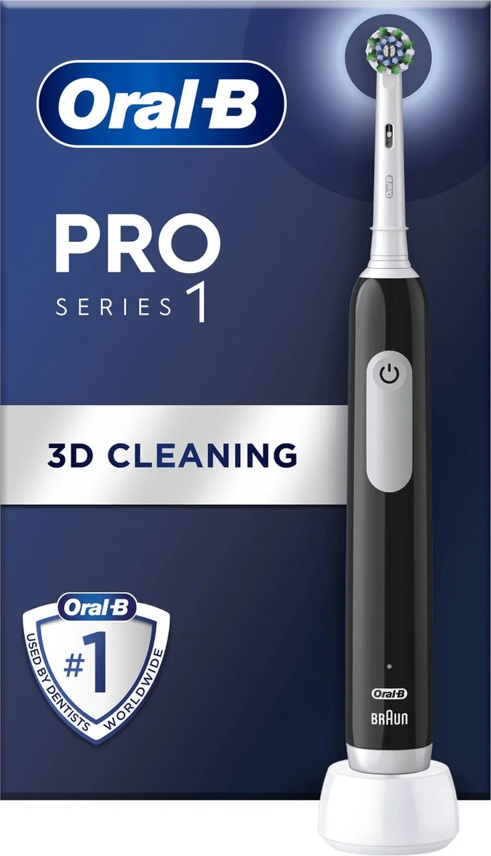 Oral-B Pro Series 1 Electric Toothbrush Rechargeable For adults Number of brush heads included 1 Number of teeth brushing modes 3 Black - Image 3