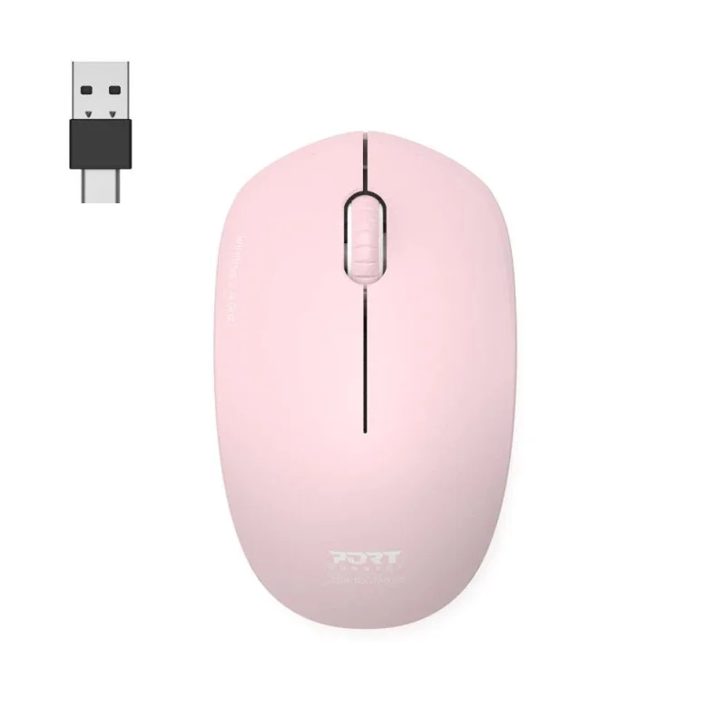 PORT CONNECT Mouse Collection II Wireless 2.4 GHz Pink - Image 5