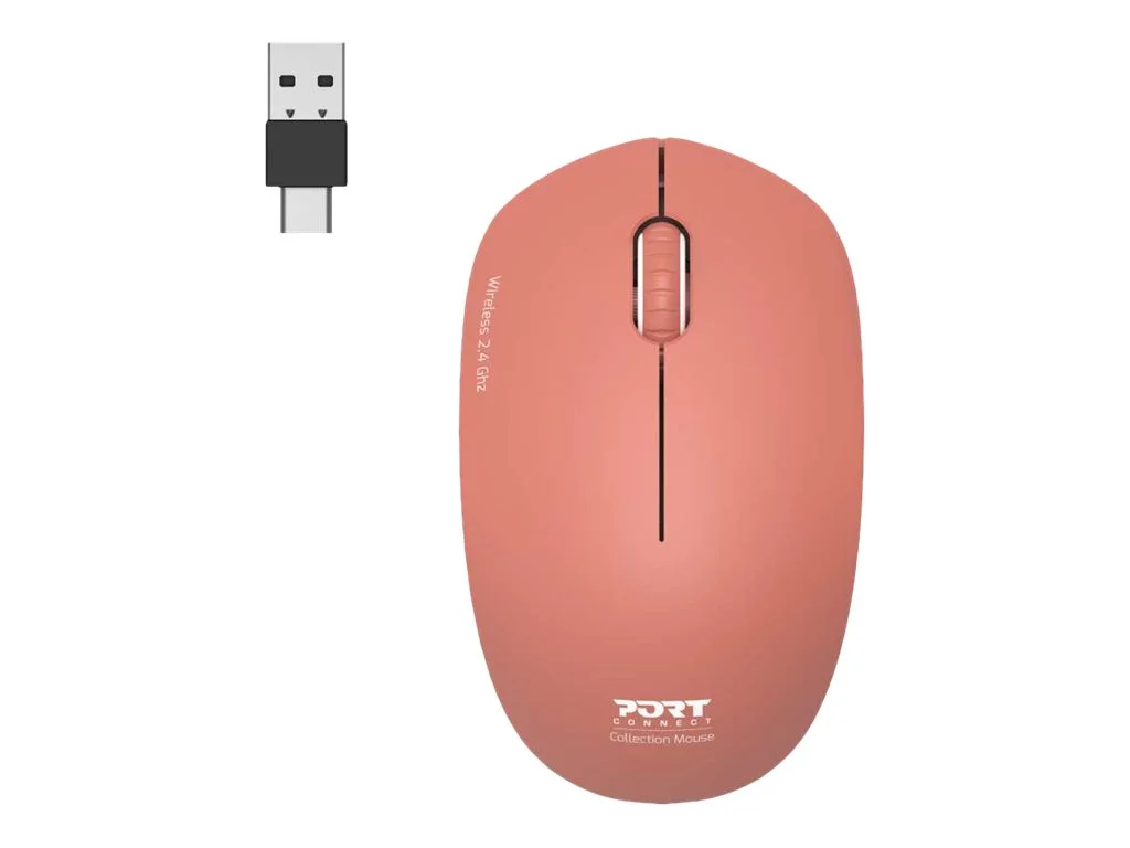 PORT CONNECT Mouse Collection II Wireless 2.4 GHz Orange - Image 4