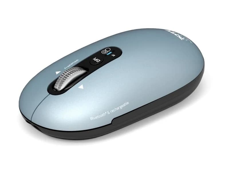 PORT CONNECT Mouse PURE MAC Wireless Bluetooth Pastel Blue - Image 2