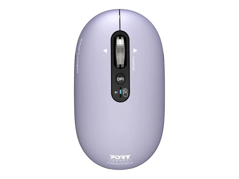 PORT CONNECT Mouse PURE MAC Wireless Bluetooth Lavender - Image 4