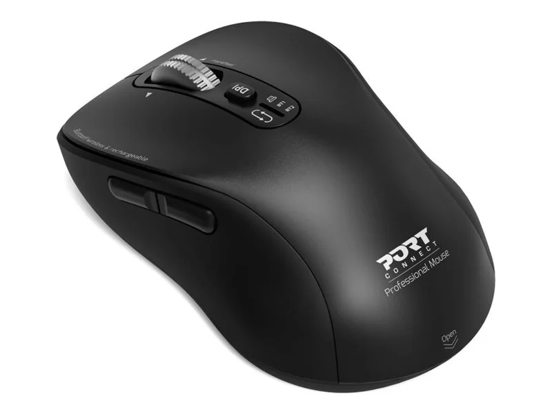 PORT CONNECT Expert Mouse, Wireless Bluetooth Black - Image 4