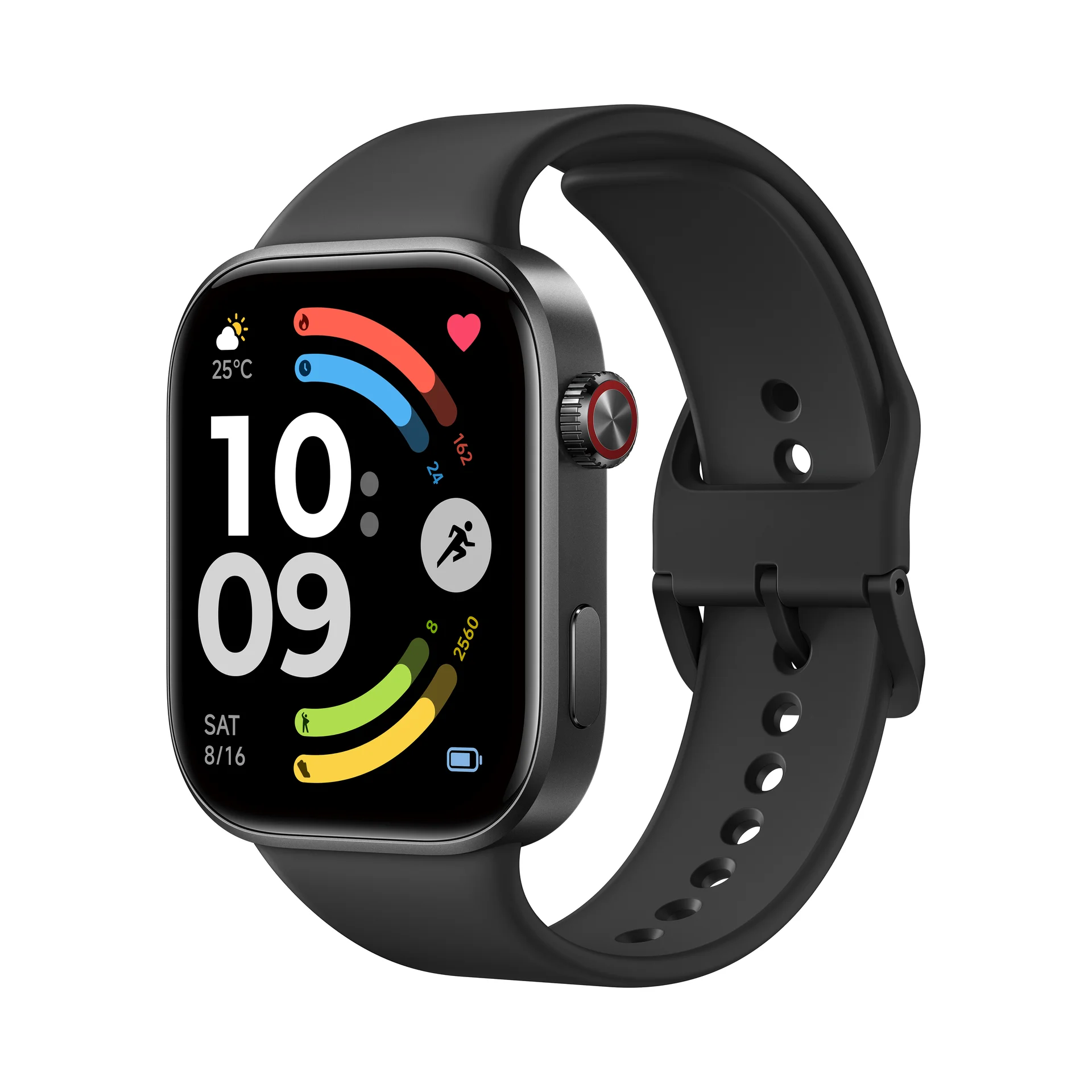 Xiaomi REDMI Watch 6 Smart watch GPS (satellite) AMOLED 2.07" Waterproof Obsidian Black - Image 2