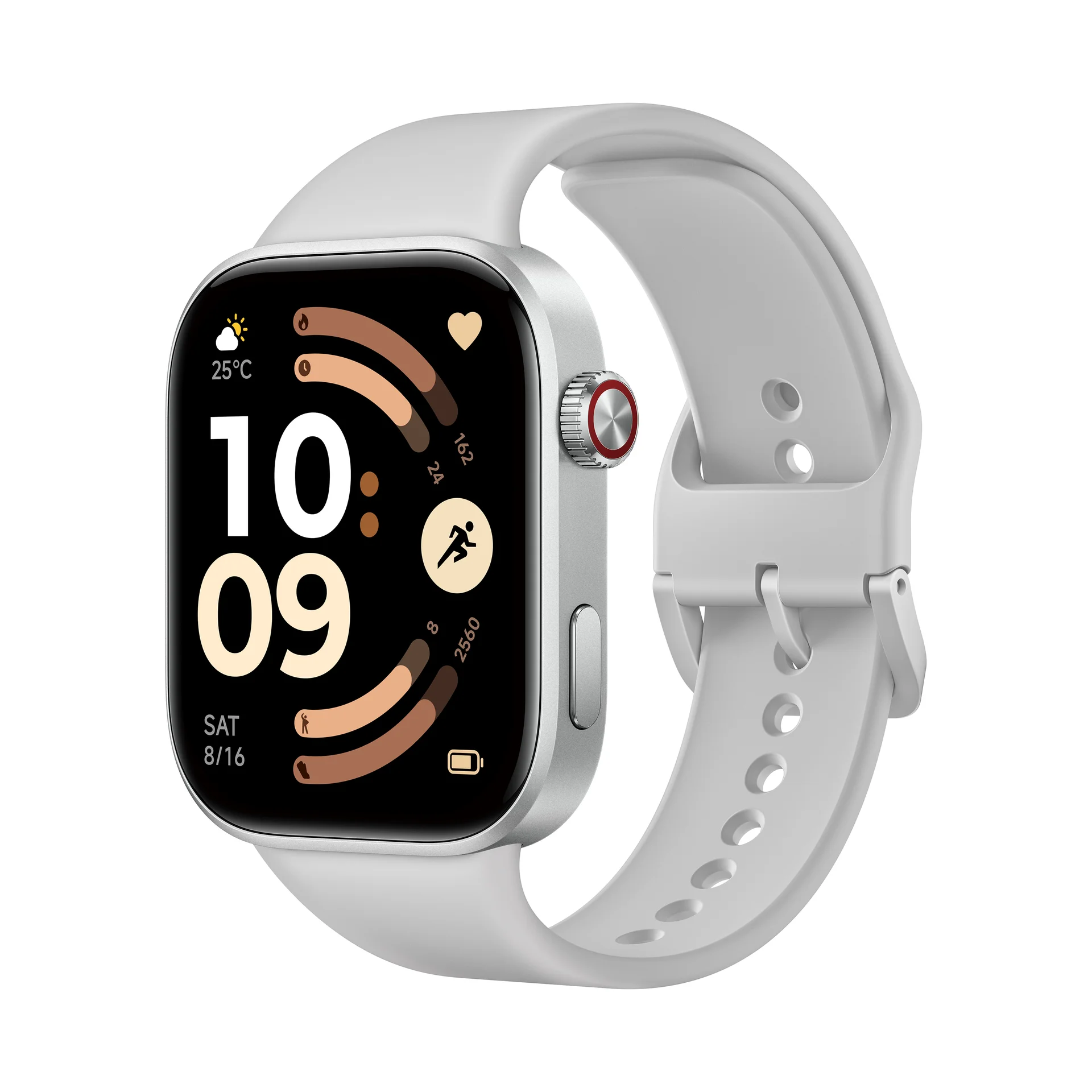 Xiaomi REDMI Watch 6 Smart watch GPS (satellite) AMOLED 2.07" Waterproof Silver Gray - Image 2