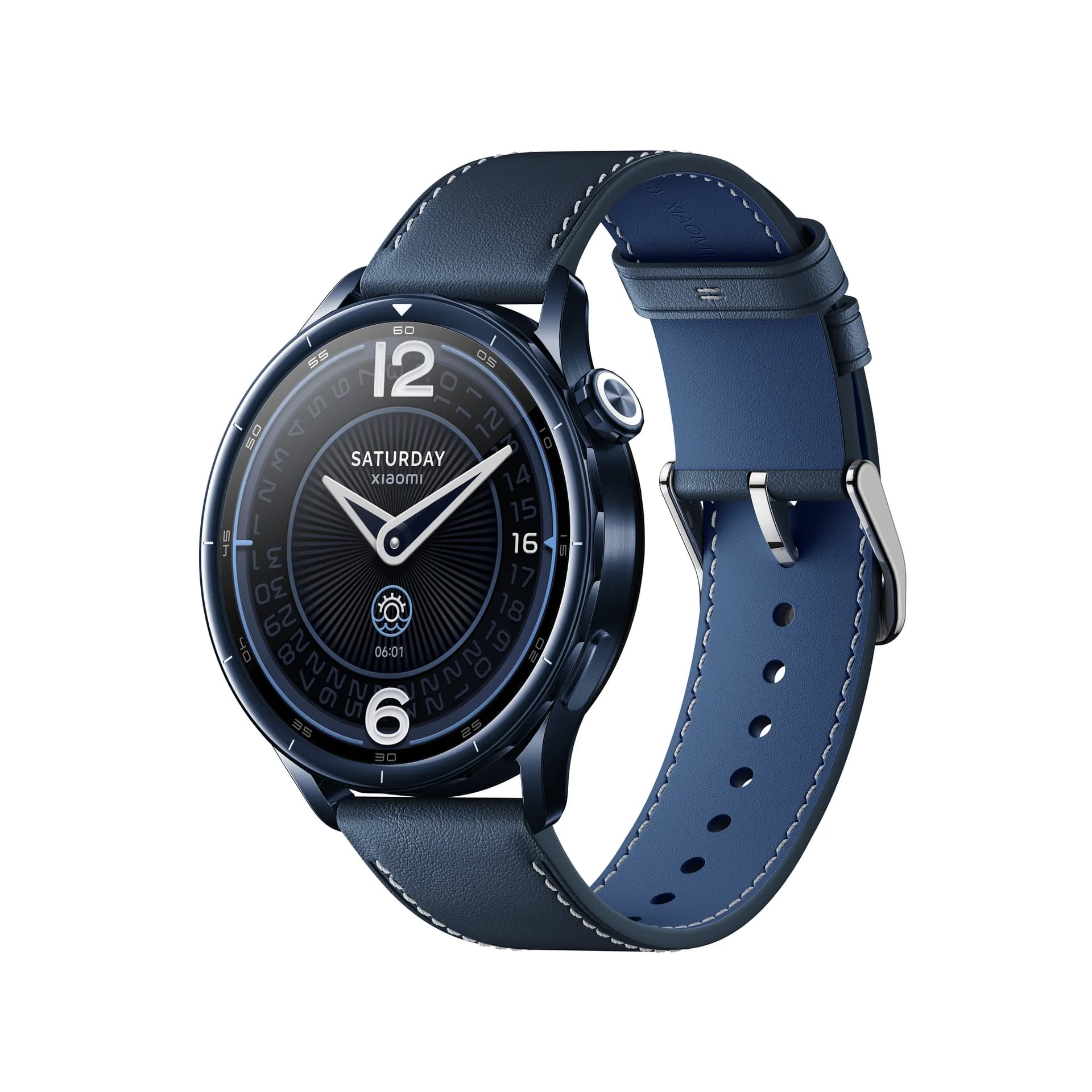 Xiaomi Watch S5 46mm Smart watch AMOLED 1.48” Waterproof Ceramic Blue - Image 1