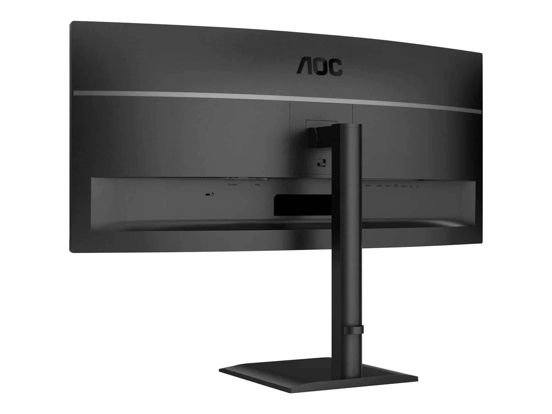 AOC CU34E4CV 34 " VA 21:9 120 Hz 4 ms 3440 x 1440 pixels HDMI ports quantity 2 Black - Image 12