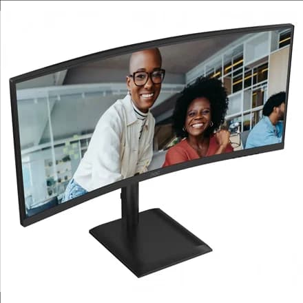 AOC CU34E4CV 34 " VA 21:9 120 Hz 4 ms 3440 x 1440 pixels HDMI ports quantity 2 Black - Image 13