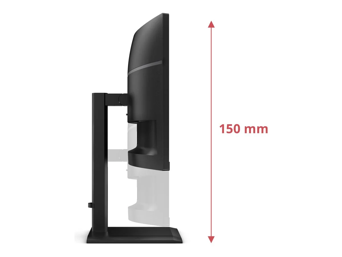 AOC CU34E4CV 34 " VA 21:9 120 Hz 4 ms 3440 x 1440 pixels HDMI ports quantity 2 Black - Image 19