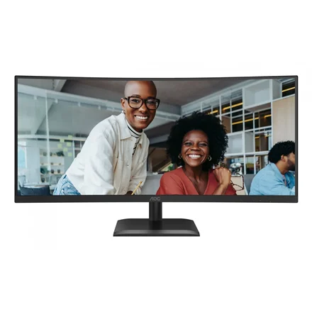 AOC CU34E4CV 34 " VA 21:9 120 Hz 4 ms 3440 x 1440 pixels HDMI ports quantity 2 Black - Image 5