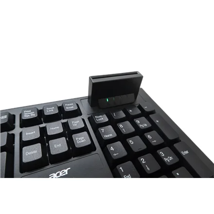 Acer AKW320 Keyboard Wired US Smart Card Reader Black Retil pack - Image 3