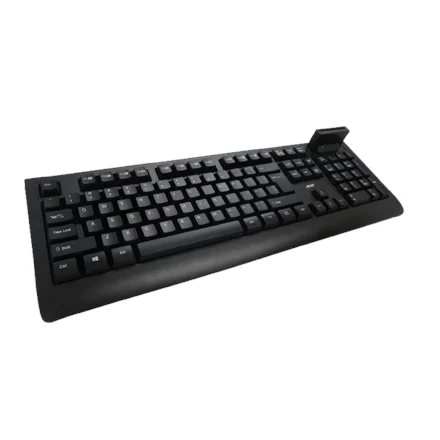 Acer AKW320 Keyboard Wired US Smart Card Reader Black Retil pack - Image 4