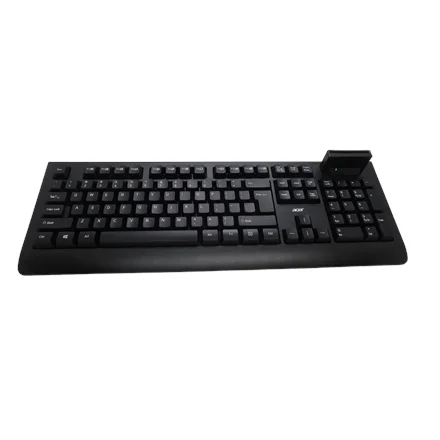 Acer AKW320 Keyboard Wired US Smart Card Reader Black Retil pack - Image 7