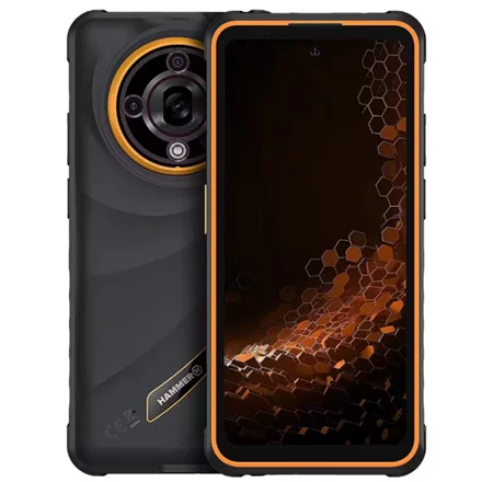 Hammer Iron 6 Orange 6.56 " IPS 1612 x 720 pixels Mediatek Dimensity 6300 Internal RAM 6 GB 128 GB microSD Dual SIM 4G 5G Main camera resolution 64 MP Android 15 6050 mAh - Image 2