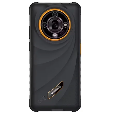 Hammer Iron 6 Orange 6.56 " IPS 1612 x 720 pixels Mediatek Dimensity 6300 Internal RAM 6 GB 128 GB microSD Dual SIM 4G 5G Main camera resolution 64 MP Android 15 6050 mAh - Image 6