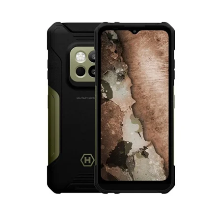 Hammer Construction 2 Green 6.58 " 1080 x 2408 pixels Mediatek Dimensity 6300 Internal RAM 6 GB 256 GB Dual SIM 3G 4G 5G Main camera resolution 50 MP Android 14 6500 mAh - Image 3
