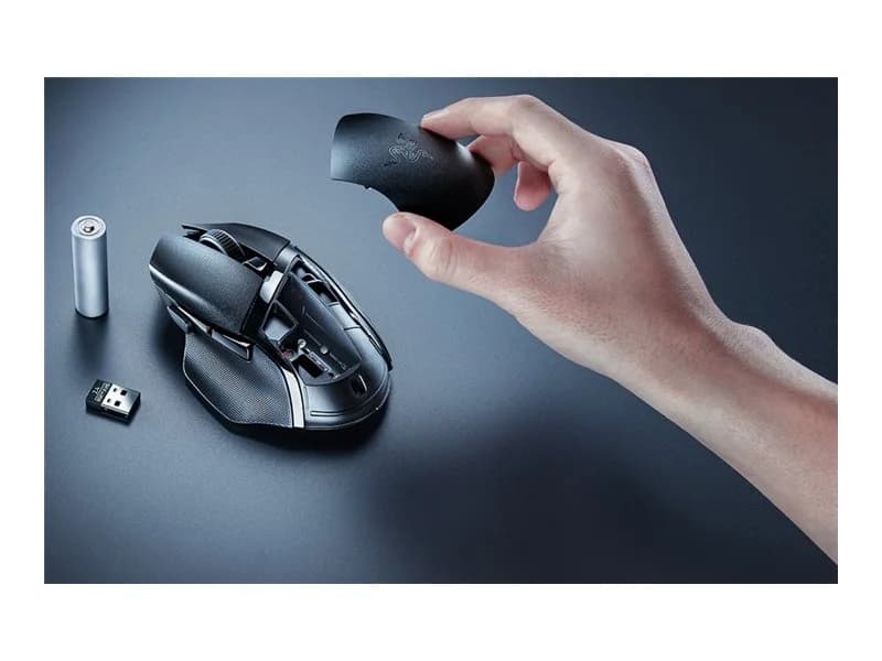 Razer Gaming Mouse Basilisk V3 X HyperSpeed Wireless Bluetooth White - Image 10