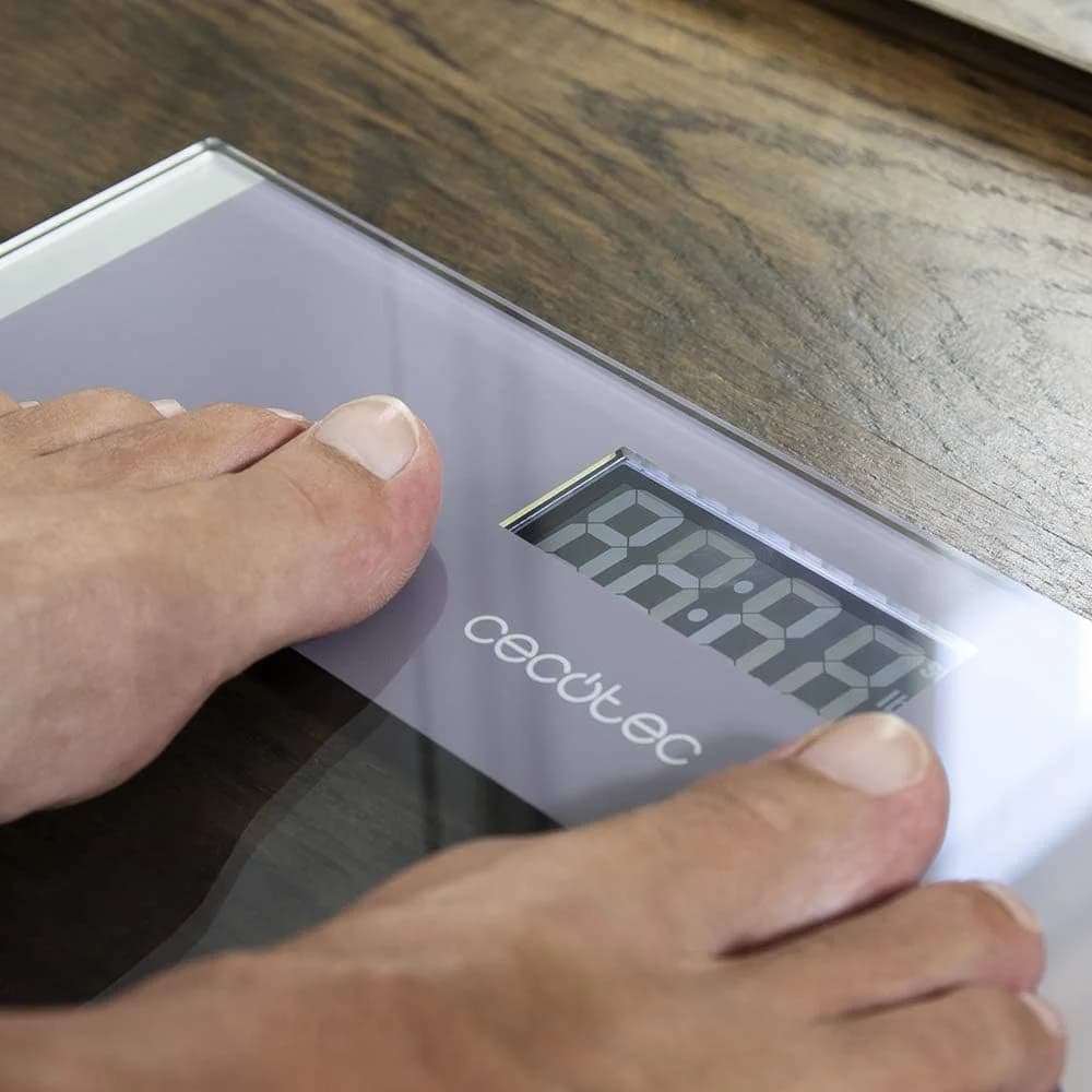 Cecotec Bathroom Scales Surface Precision Healthy Maximum weight (capacity) 180 Grey/Transparent - Image 2