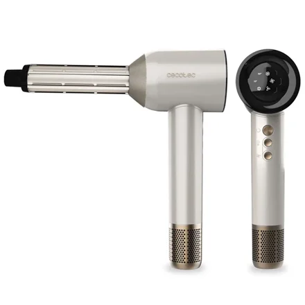 Cecotec Hair dryer DryGlam Waves Champagne 1600 W Number of temperature settings 3 Ionic function Champagne Diffuser nozzle - Image 4
