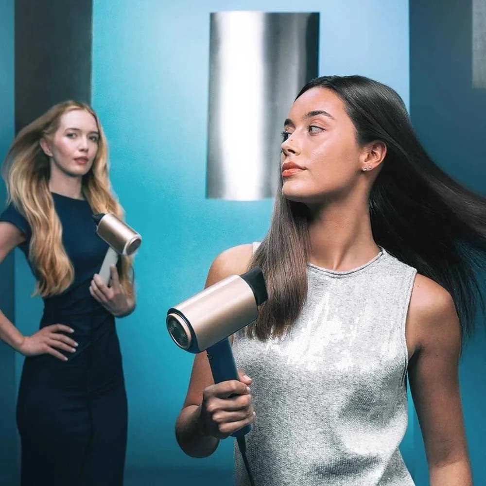 Cecotec Hair dryer DryGlam Nano Plasma 1600 W Number of temperature settings 3 Ionic function Black/Rose Gold Diffuser nozzle - Image 8