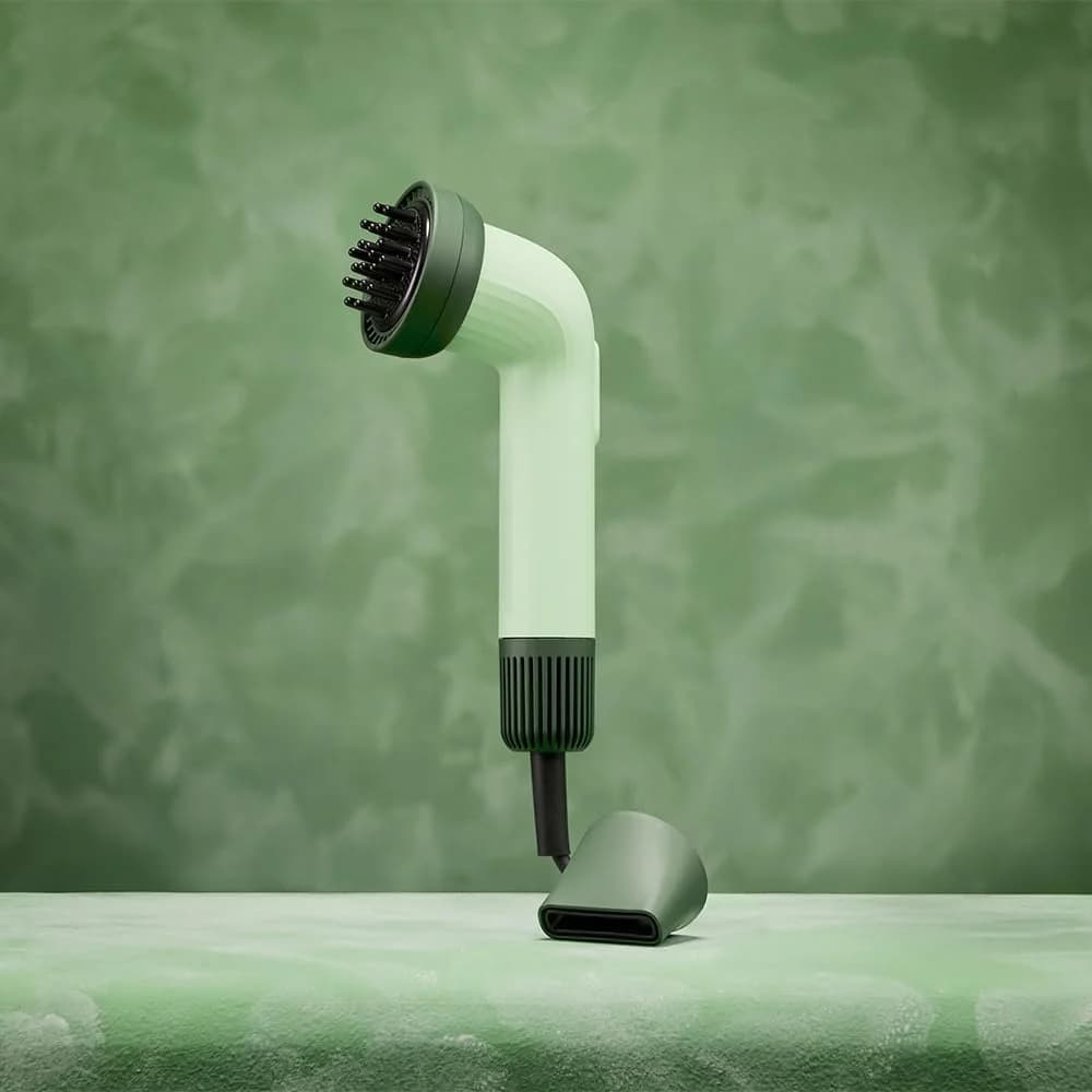 Cecotec Hair dryer IoniCare Dry&Keratin Olive 1200 W Ionic function Number of temperature settings 1 Green - Image 4