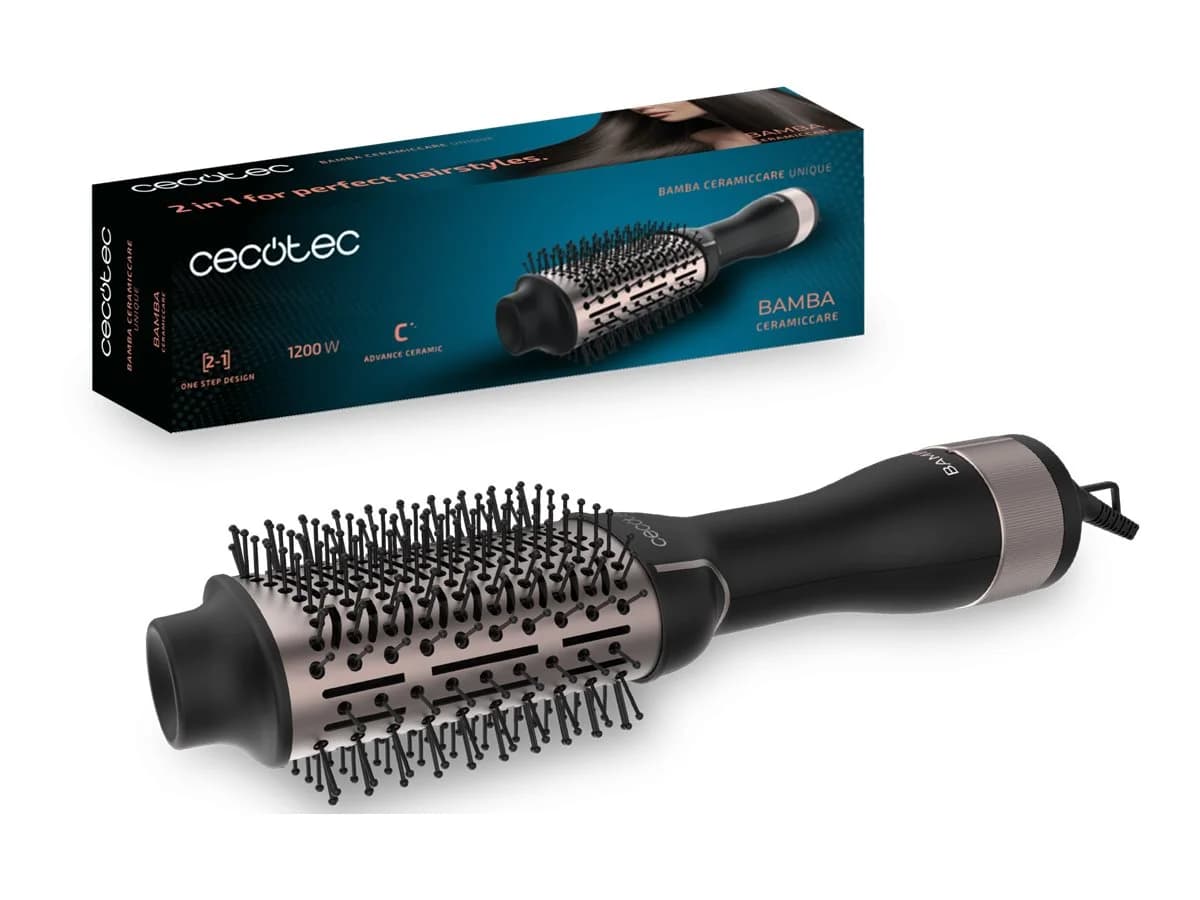 Cecotec Styling brush CeramicCare Unique Number of heating levels 3 1200 W - Image 1