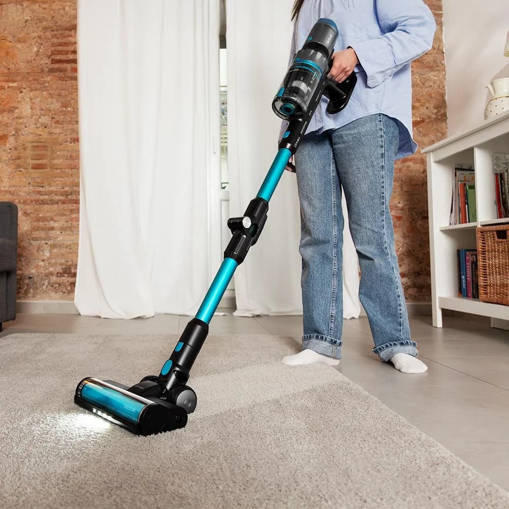 Cecotec Vacuum cleaner Conga Rockstar 2500 Thunder Pet Flex Corded operating 400 W 33.6 V Operating time (max) 65 min Black/Blue - Image 3