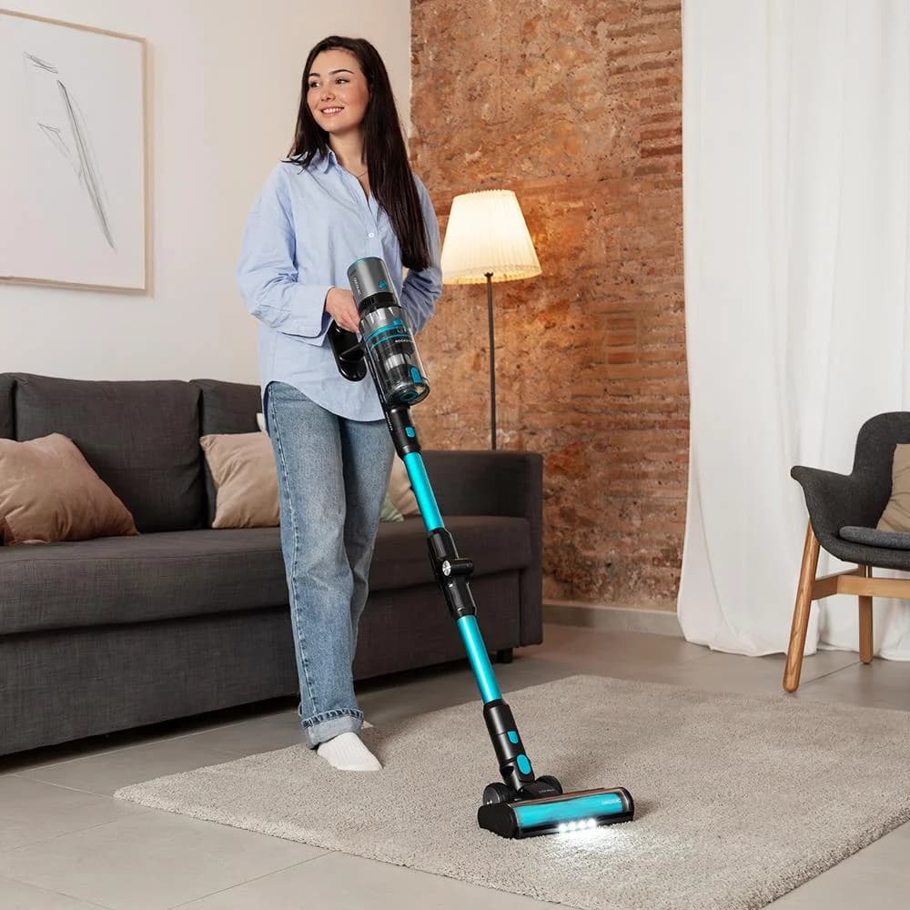Cecotec Vacuum cleaner Conga Rockstar 2500 Thunder Pet Flex Corded operating 400 W 33.6 V Operating time (max) 65 min Black/Blue - Image 4