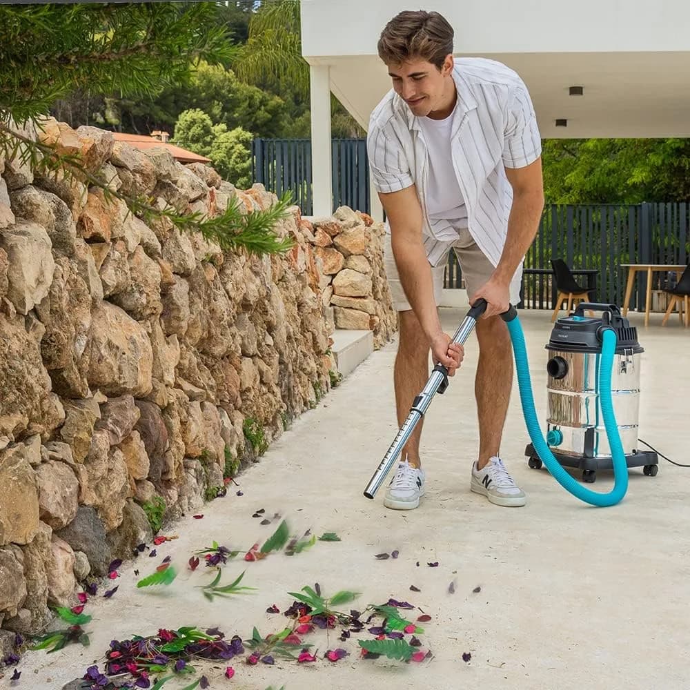Cecotec Vacuum cleaner Conga Rockstar Wet & Dry Steel Max Pro Corded operating 1600 W 220-240 V Silver/Black - Image 3