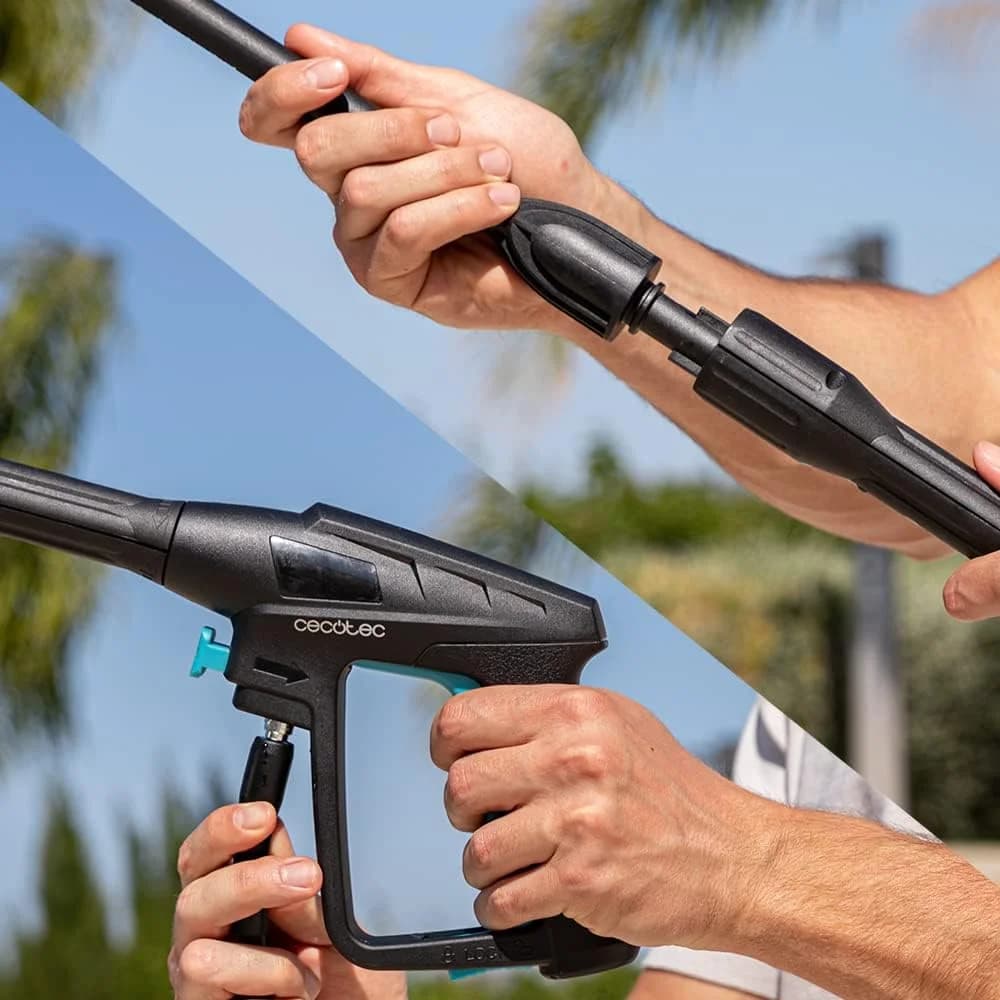 Cecotec Pressure washer HydroBoost 1600 Car&Garden Corded operating Washing function 1600 W 220-240 V Black/Grey - Image 2