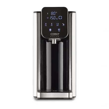 Caso HW 666 Inox Turbo Hot Water Dispenser Electric 2200-2600 W 2.7 L Plastic/Stainless Steel Stainless steel/Black - Image 1